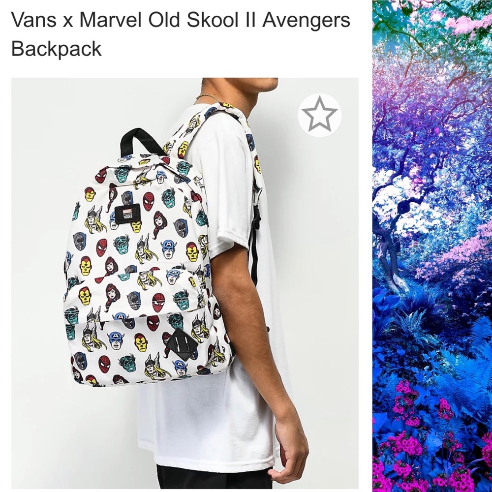 Vans x Marvel Old School II Avengers Backpack